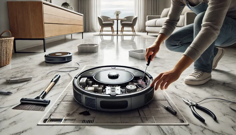How To Repair Robotic Vacuum Cleaner