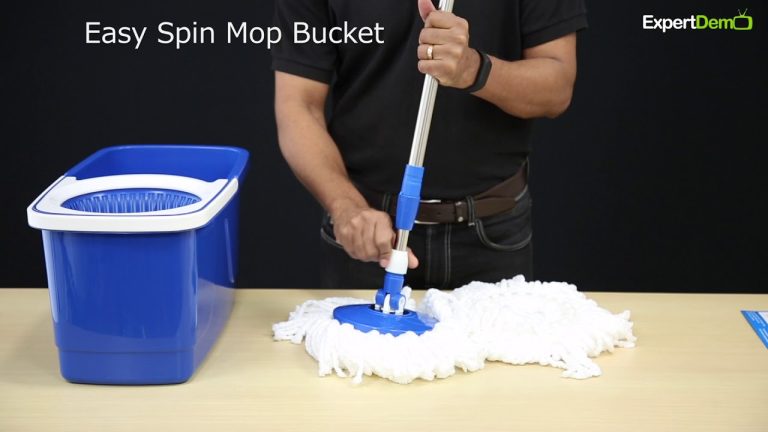 How To Use The Mop Bucket?