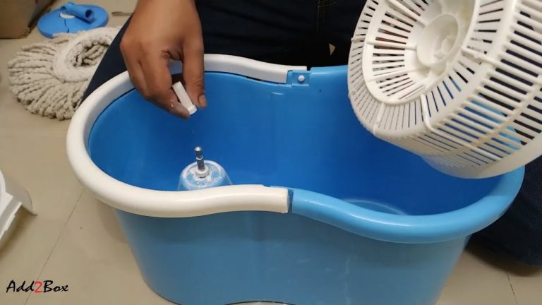 How To Fix A Spin Mop Bucket?