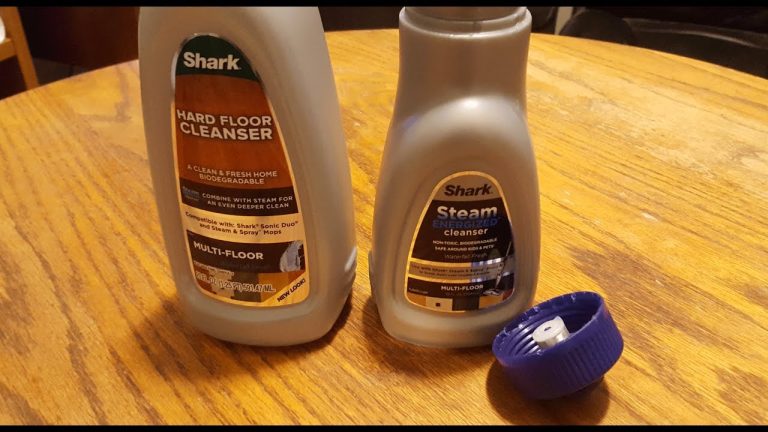 Can You Put Cleaning Solution in a Shark Steam Mop?