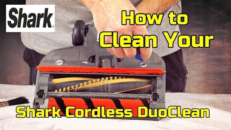 How to Clean a Shark Handheld Vacuum?