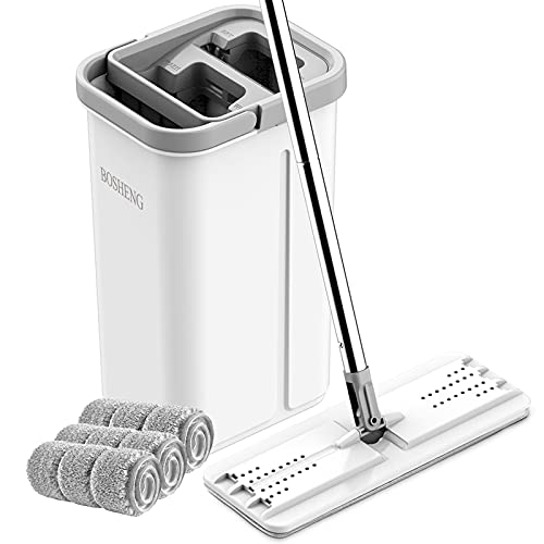Best Flat Mop And Bucket Set | Clean Floors in a Snap