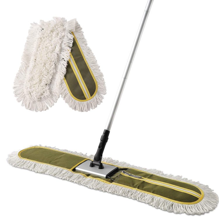 How to Clean a Commercial Dust Mop?