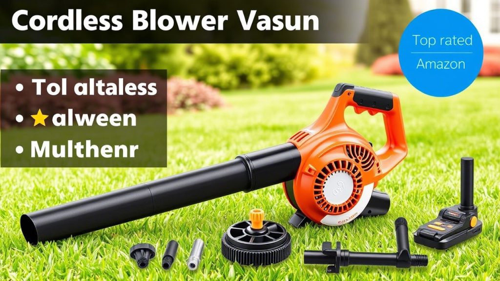 Best Blower Vacuum Mulcher Cordless